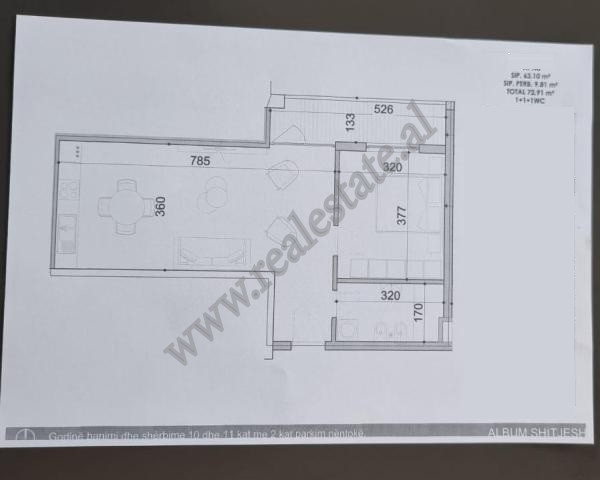 Einzimmerwohnung zum verkauf im don bosko-viertel in Tirana, albanien (3)
