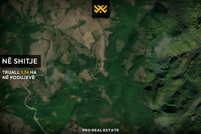 Grundstück 1,74 ha zum #verkauf in Podujevë.