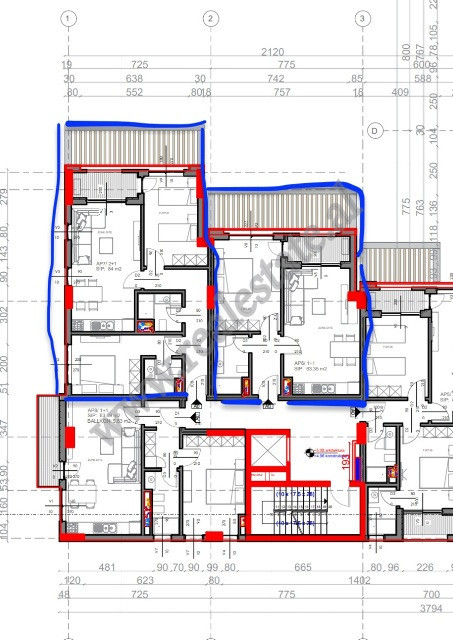 One bedroom apartment for sale in rradhime in Vlora, albania