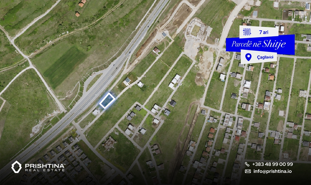 Grundstück zur miete 7 ares in Çagllavicë