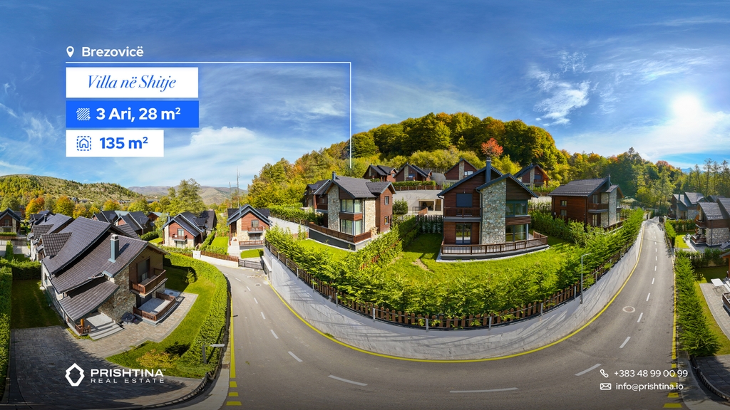 Villa esclusiva in vendita 135m² a brezovicë