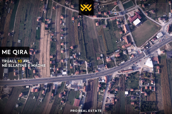 Terreno de 10 ari para aluguel em sllatina e madhe