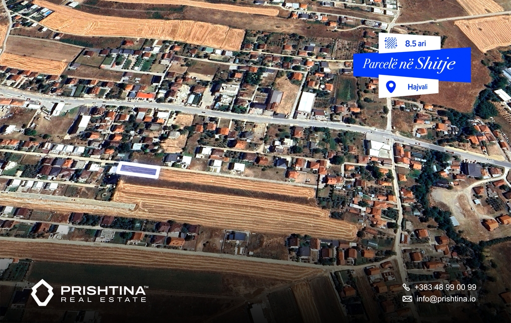 Land for sale in hajvali, Ulpiana e re 8.5 ares (2)