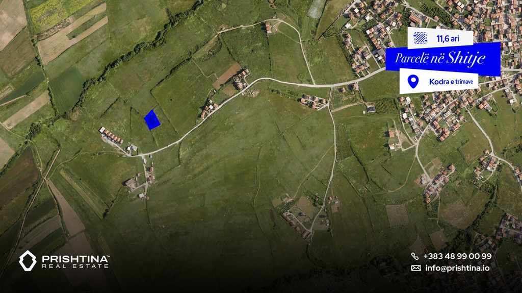Land for sale in hajvali, Ulpiana e re 8.5 ares (3)