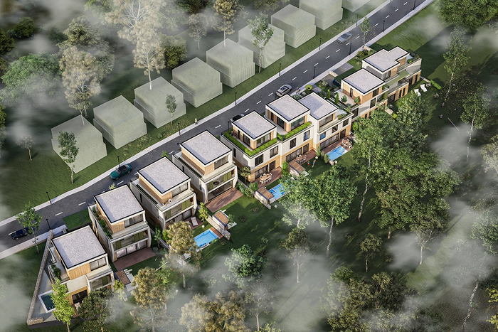 House 237.6m² + 20.5m² for #sale in simfonia neighborhood.