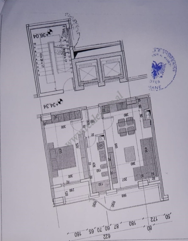 Apartamento de un dormitorio en venta en corner residence, en Tirana, albania (3)