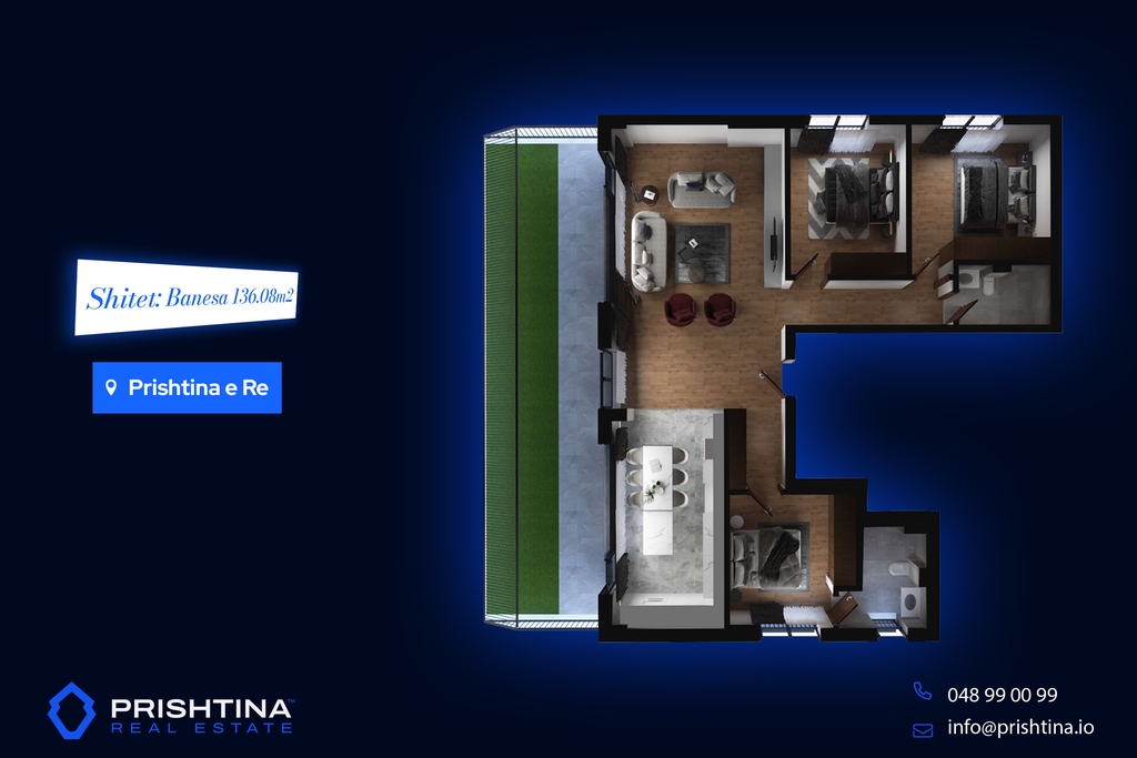 Appartamento in vendita 60m² – 160m² a Prishtina e Re