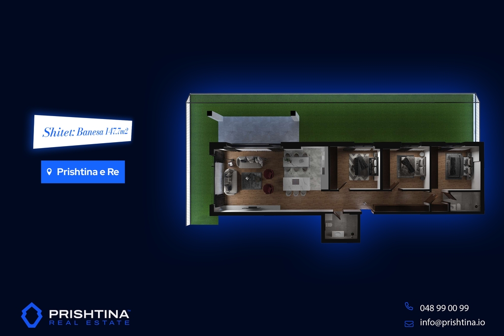 Appartamento in vendita 60m² – 160m² a Prishtina e Re (2)