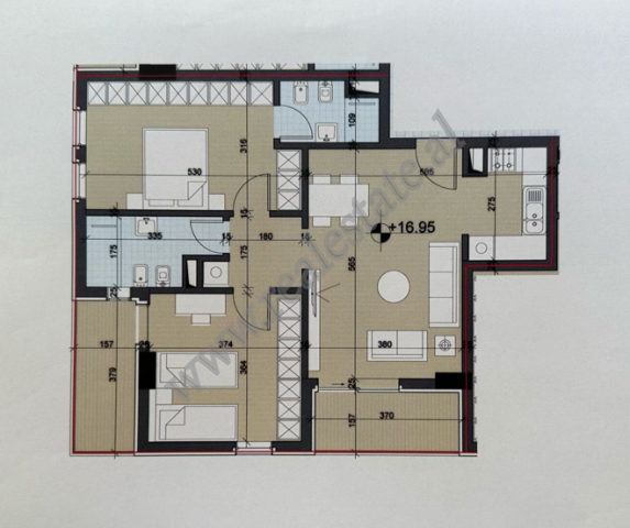 Two bedroom apartment for sale at univers city in Tirana, albania (2)