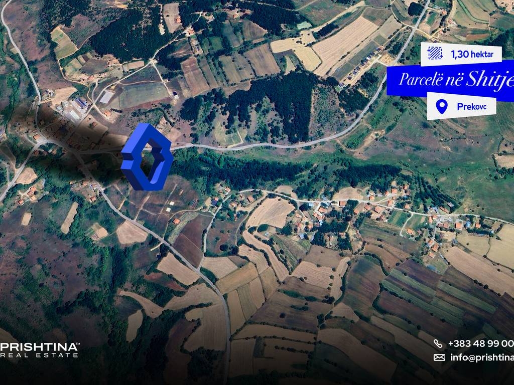 Land for rent 1 hectare and 30 ari in novobërdë (2)
