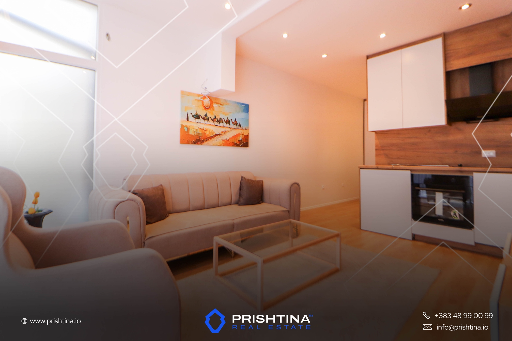 Appartamento in affitto a Bregu i Diellit 50m²