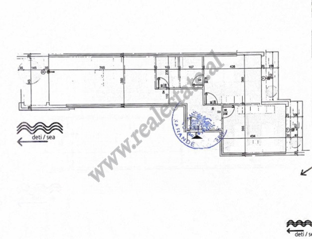 Appartement avec deux chambres en bord de mer à vendre à Saranda, albanie (6)