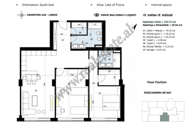 Apartamentos à venda no downtown one building em Tirana, albânia (8)