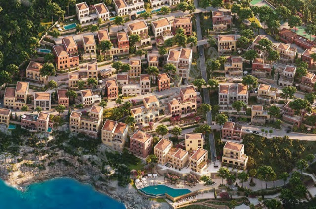 Villas and apartments for sale in manastiri bay in Saranda, albania