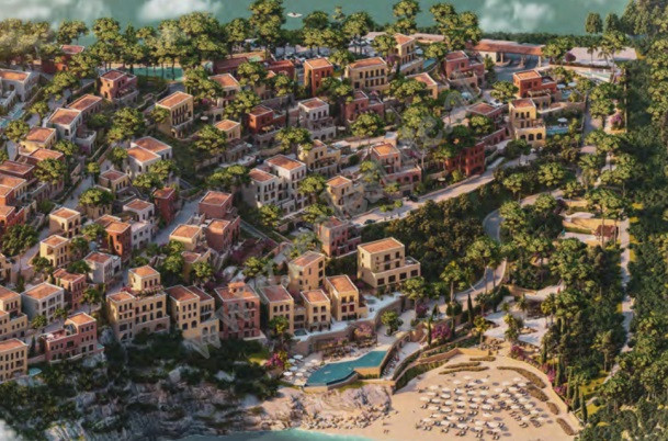 Villas and apartments for sale in manastiri bay in Saranda, albania (2)