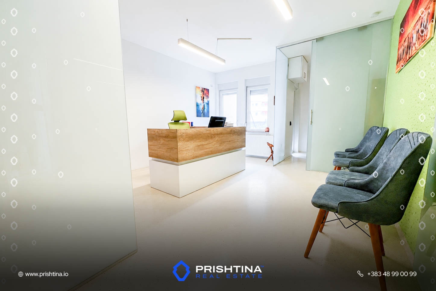 Bureau à louer 80m² à ulpianë