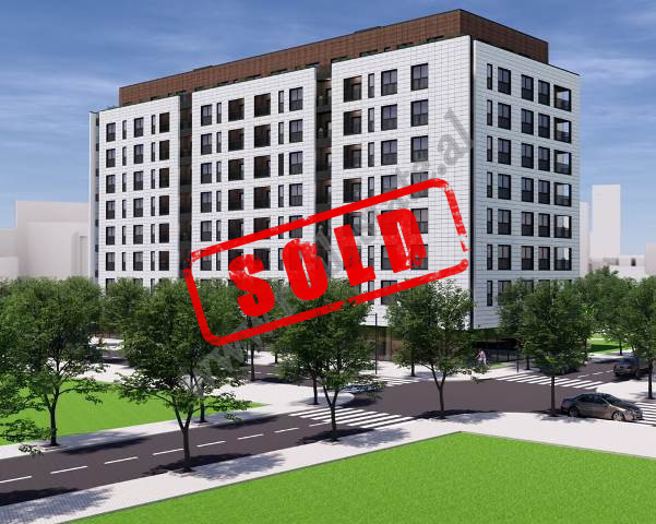 Apartamento de dois quartos à venda perto do novo boulevard em Tirana