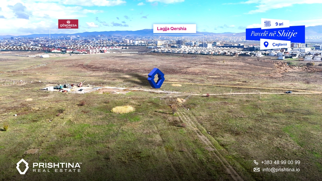 Lote à venda 9 ares em Çagllavicë
