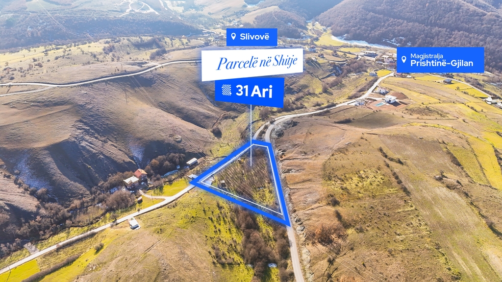 Parcelas en venta 31 ari en slivovë