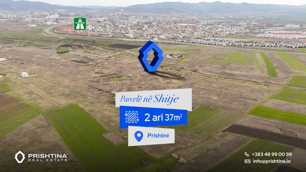 Parcelë në shitje 2 ari e 37m² në Çagllavicë
