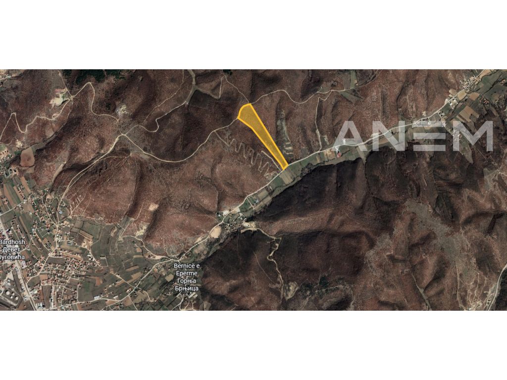 Terra à venda 544 ari em bërnica e epërme