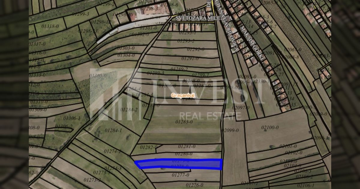 Terreno vicino a etno house a graqanice, 55 ari, €5.000/ari | invest real estate
