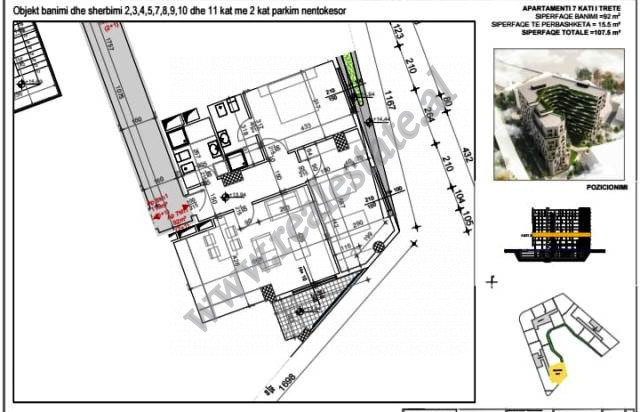 Apartamentos en venta cerca de la avenida gjergj fishta en Tirana, albania (4)