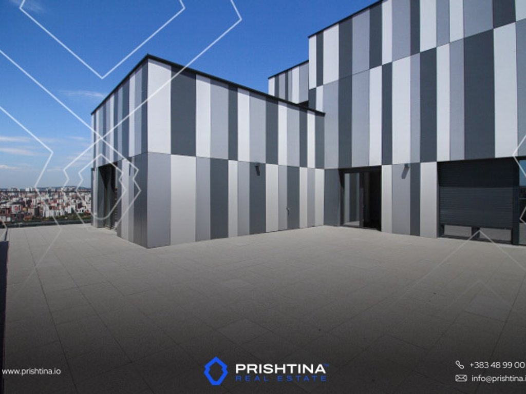 Penthouse me qira 130m² + 120m² tarracë te Prishtina e Re