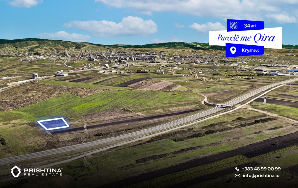 Land for rent 34 ares in Obiliq