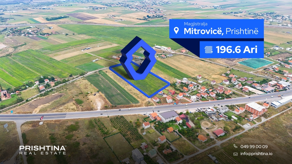 Parcelë në shitje 196.6 ari në mazgit
