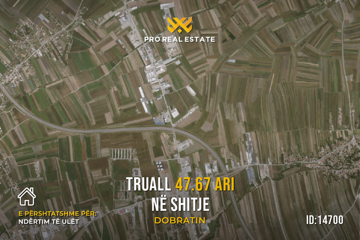 Terreno de 47,67 ari para #venta en dobratin