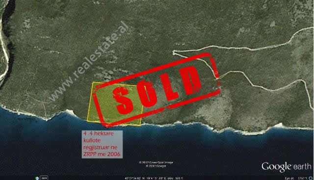 Terreno en venta en la costa de gjipe (hrs-819-1s)