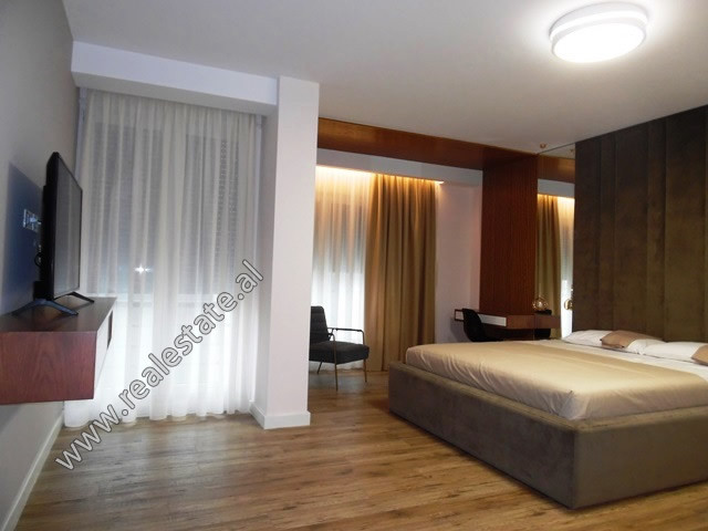 Apartament luksoz me dy dhoma gjumi për qira pranë liqenit artificial në Tiranë, shqipëri (trr-419-17l)