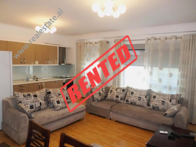 Apartament me dy dhoma gjumi për qira pranë rrugës kodra e diellit në Tiranë, shqipëri (trr-717-11k)