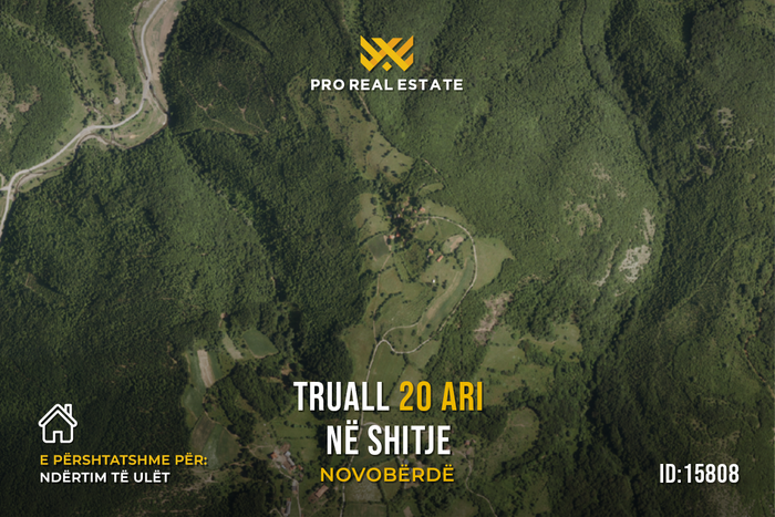 20 ari land for #sale in novobërdë