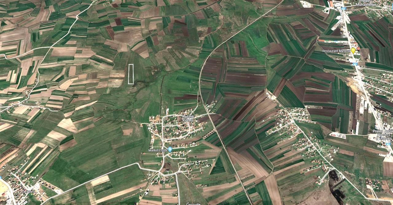 68 ari di terreno in vendita nel villaggio di kosinë, Ferizaj (2)