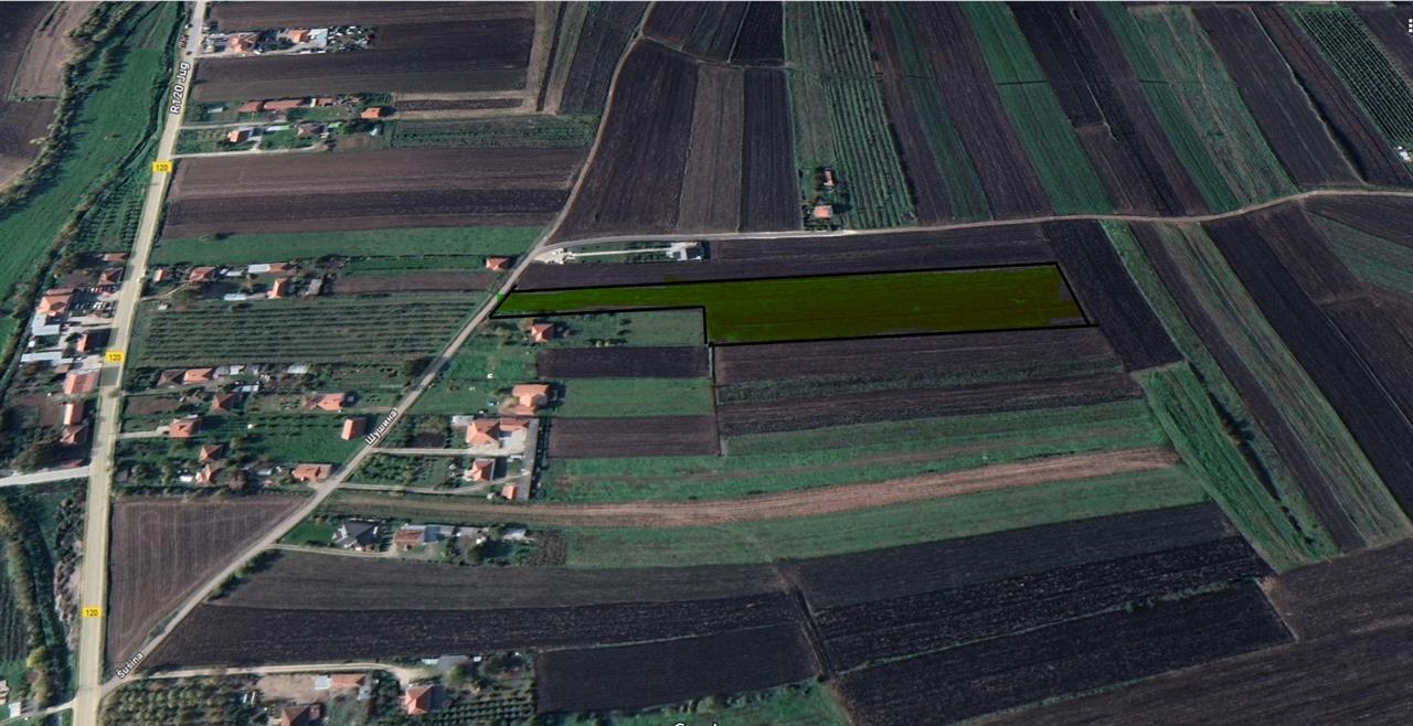 Vendesi 100 are di terreno a gushterica e epërme, comune di Graçanicë