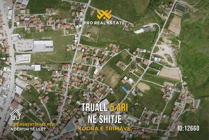 Truall 5 ari për #shitje në kodrën e trimave