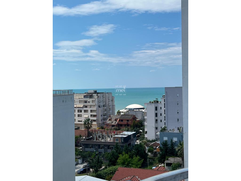 Zur miete: 2+1+2 apartment in iliria mit meerblick!