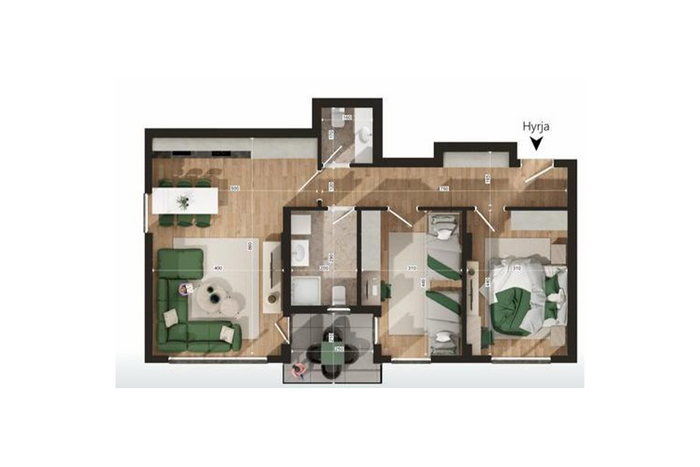 Appartamento di 90,43m² in #vendita a Mati 1