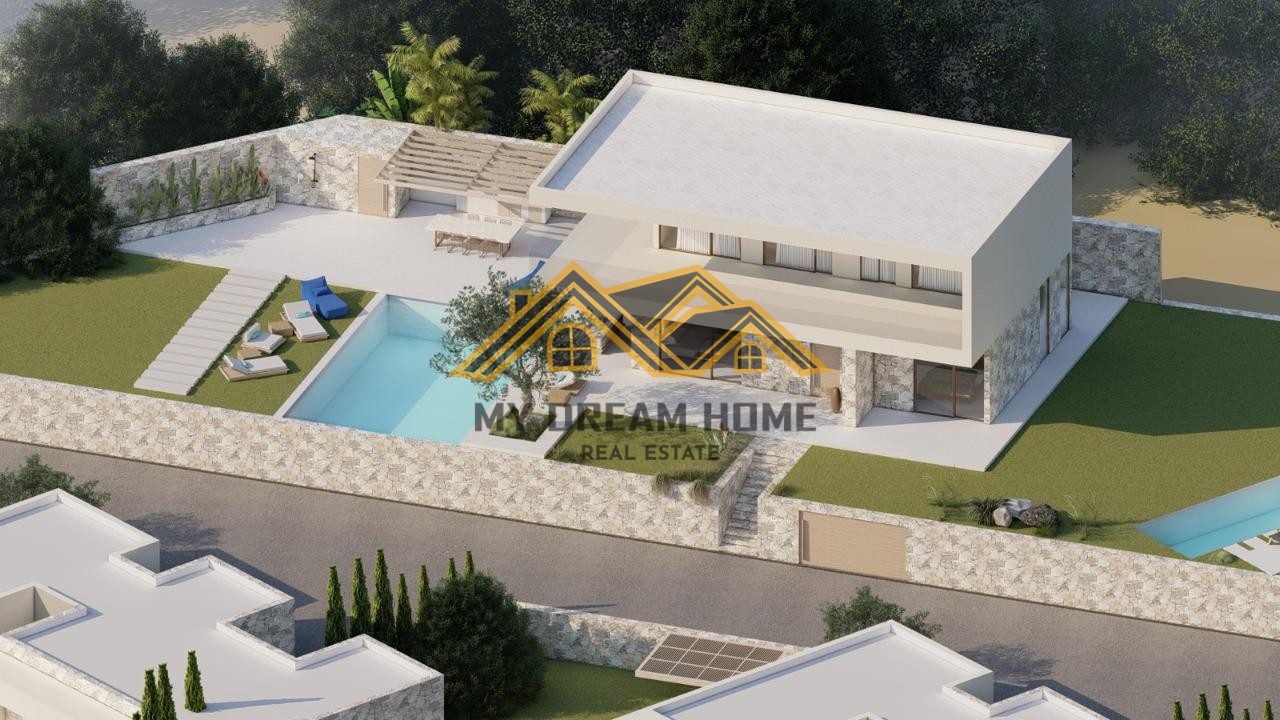 Terreno con permiso de construcción para agroturismo en la costa del lago de lalezit - en koder con vista panorámica al mar! | my dream home real estate - albania