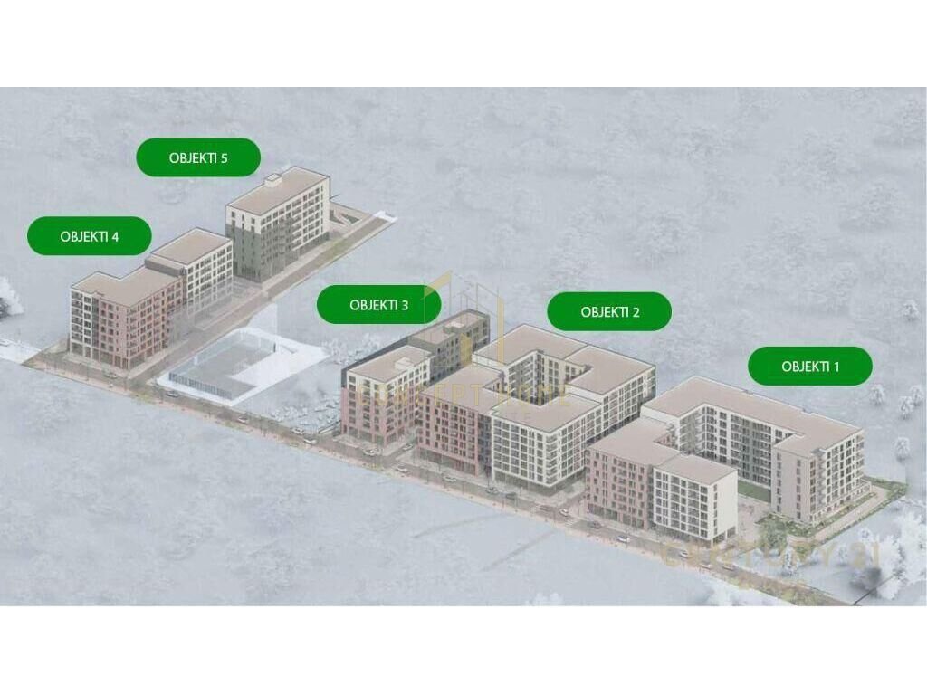 Shitet apartament 3+1+2 ne paskuqan (ringside residence)
