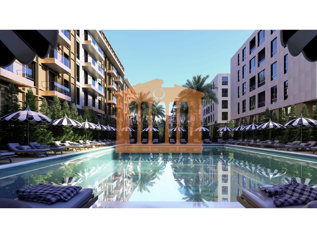 Apartament 1+1 ne rezidencen ''Palm Paradise'' ne qerret, per shitje !