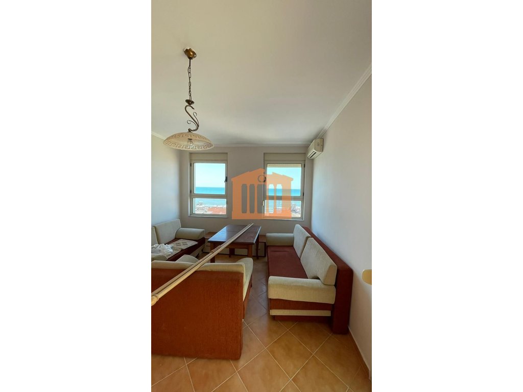 Apartament 1+1 me pamje deti tek shkembi i kavajes, per qira!