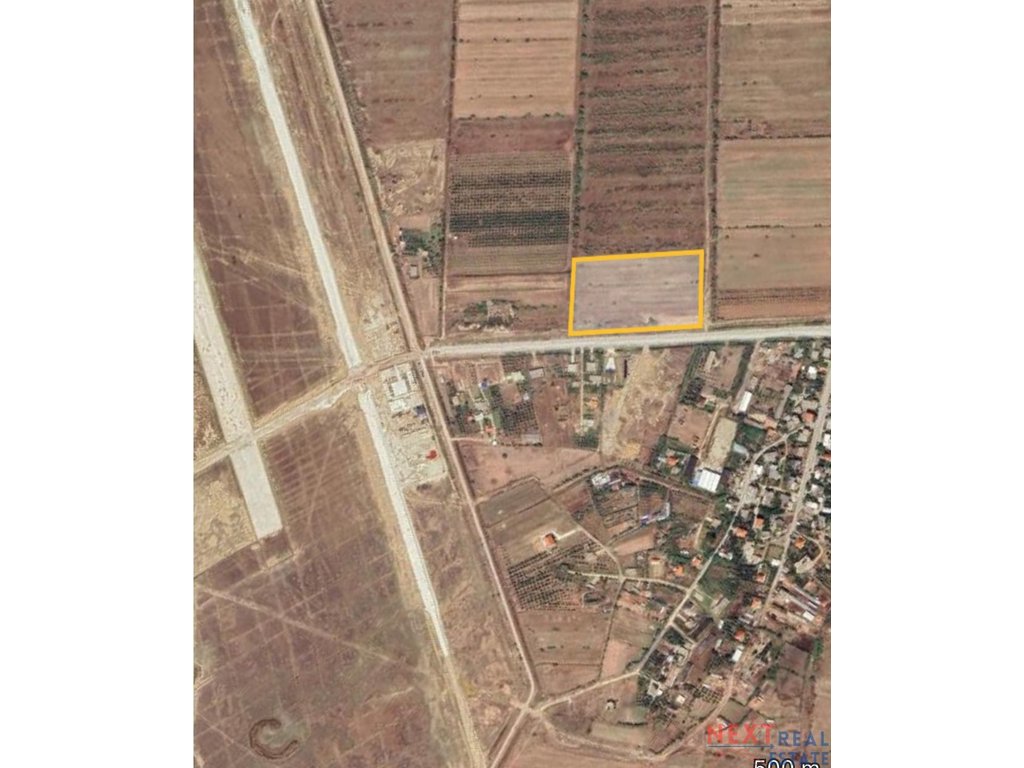 Investimento premium em terreno – Terreno próximo ao aeroporto de Vlora