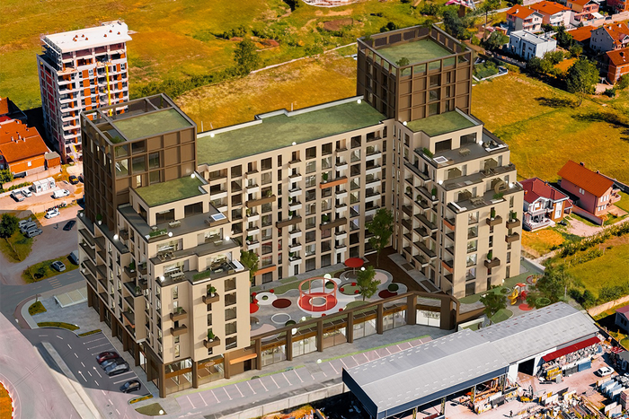 Penthouse for sale in sunset towers complex, Prizren