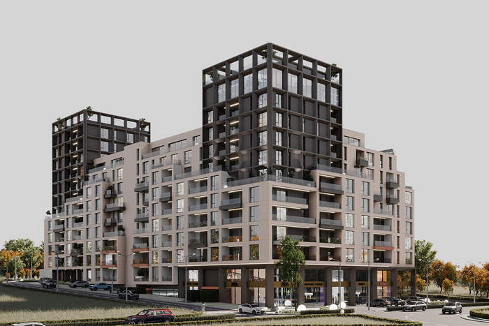 Ático en venta en el complejo "Sunset Towers", Prizren