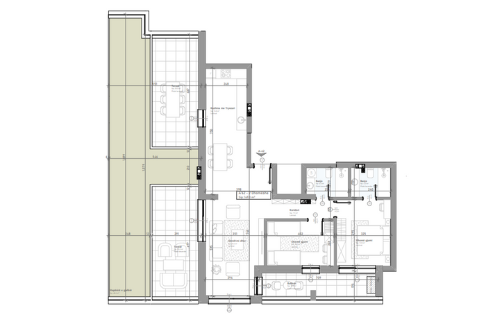 Ático en venta en el complejo "Sunset Towers", Prizren