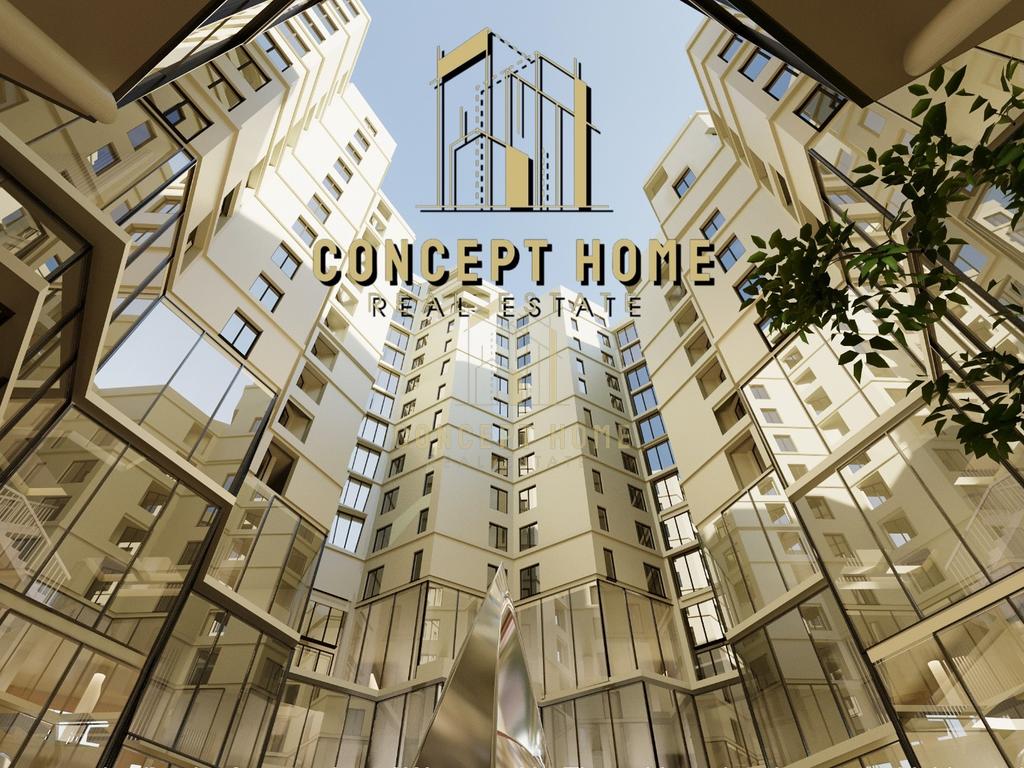 Shitet apartament 2+1+2 tek colonnade, zogu i zi