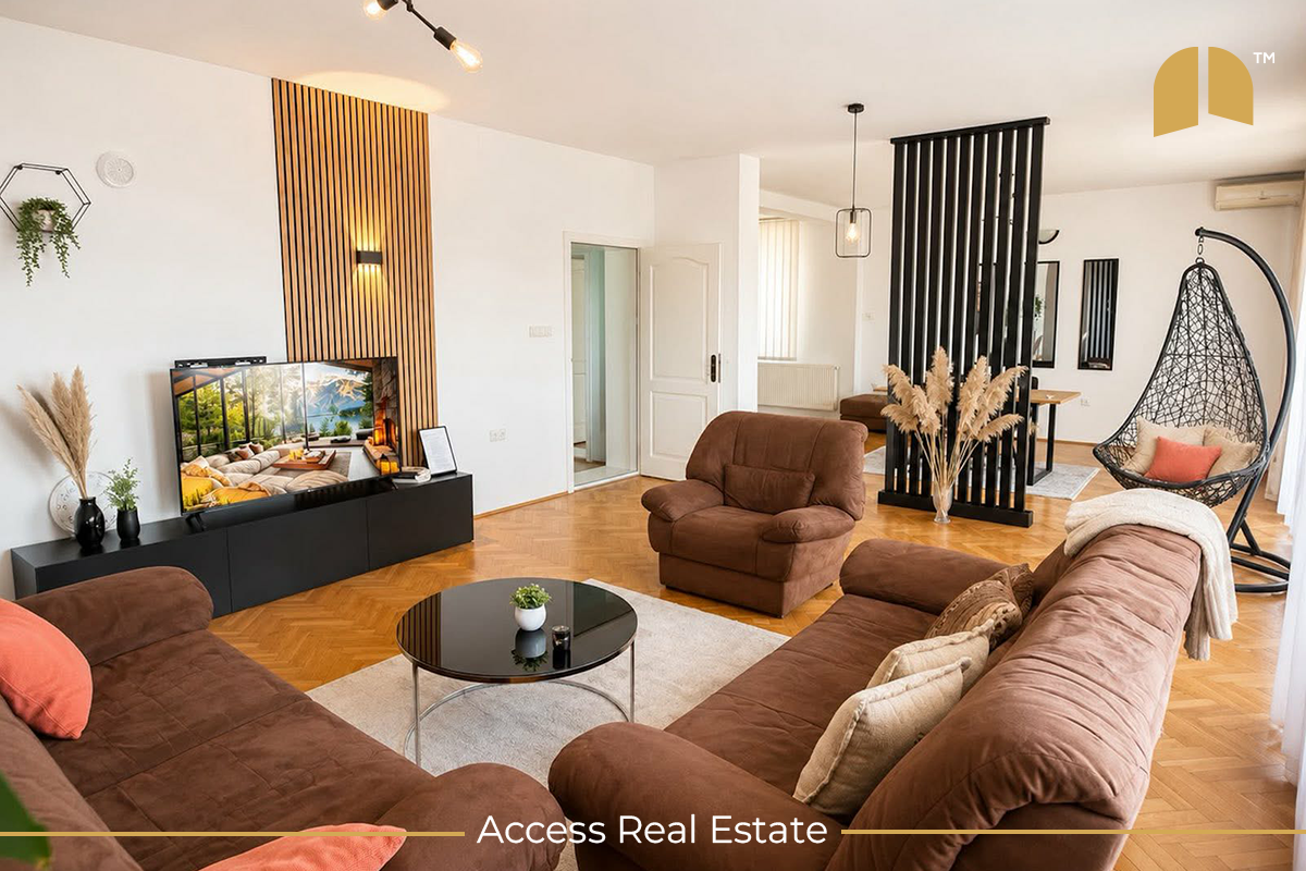 Piano di casa in affitto – 2 camere da letto – Arbëri